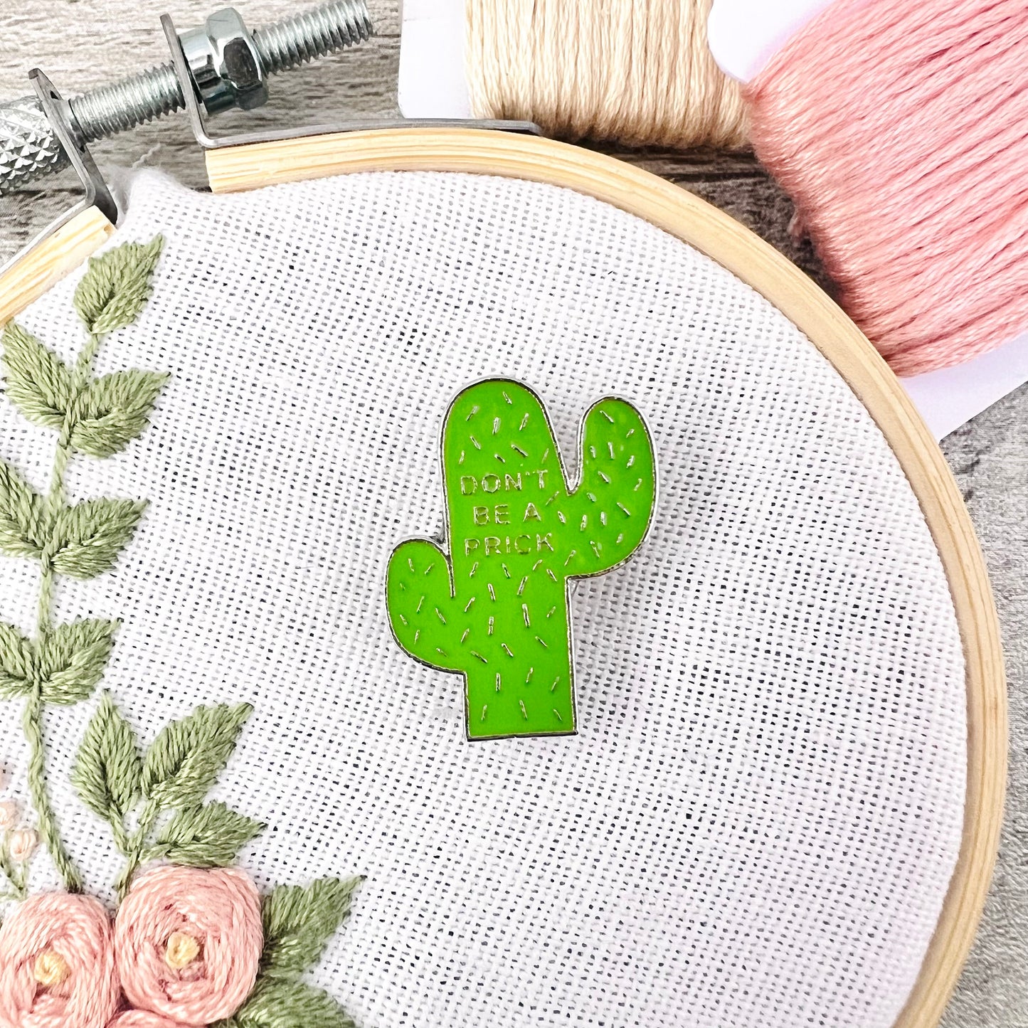 Cactus Prick Needle Minder Needle Threader Magnetic