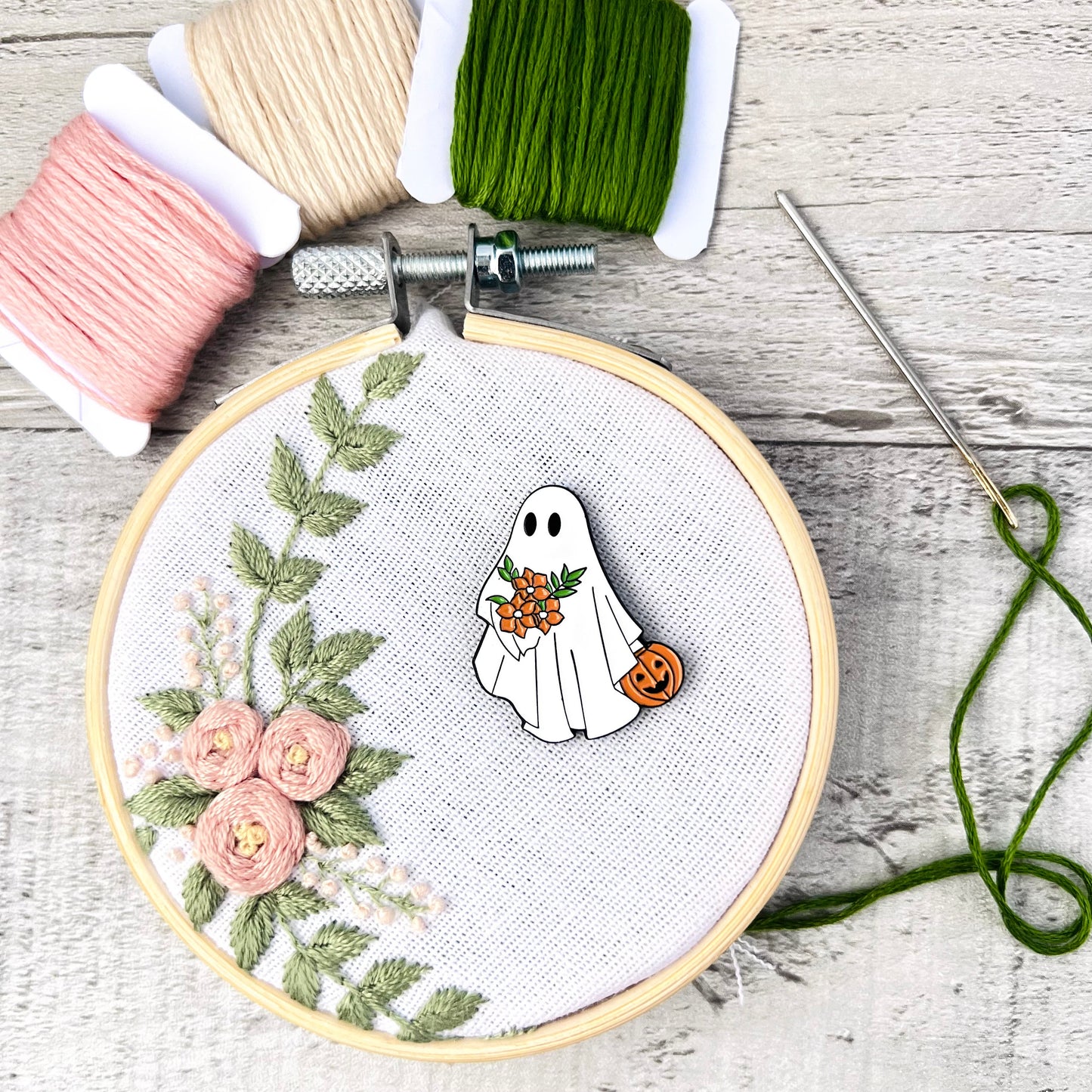 Autumn Ghost Needle Minder Needle Threader Magnetic