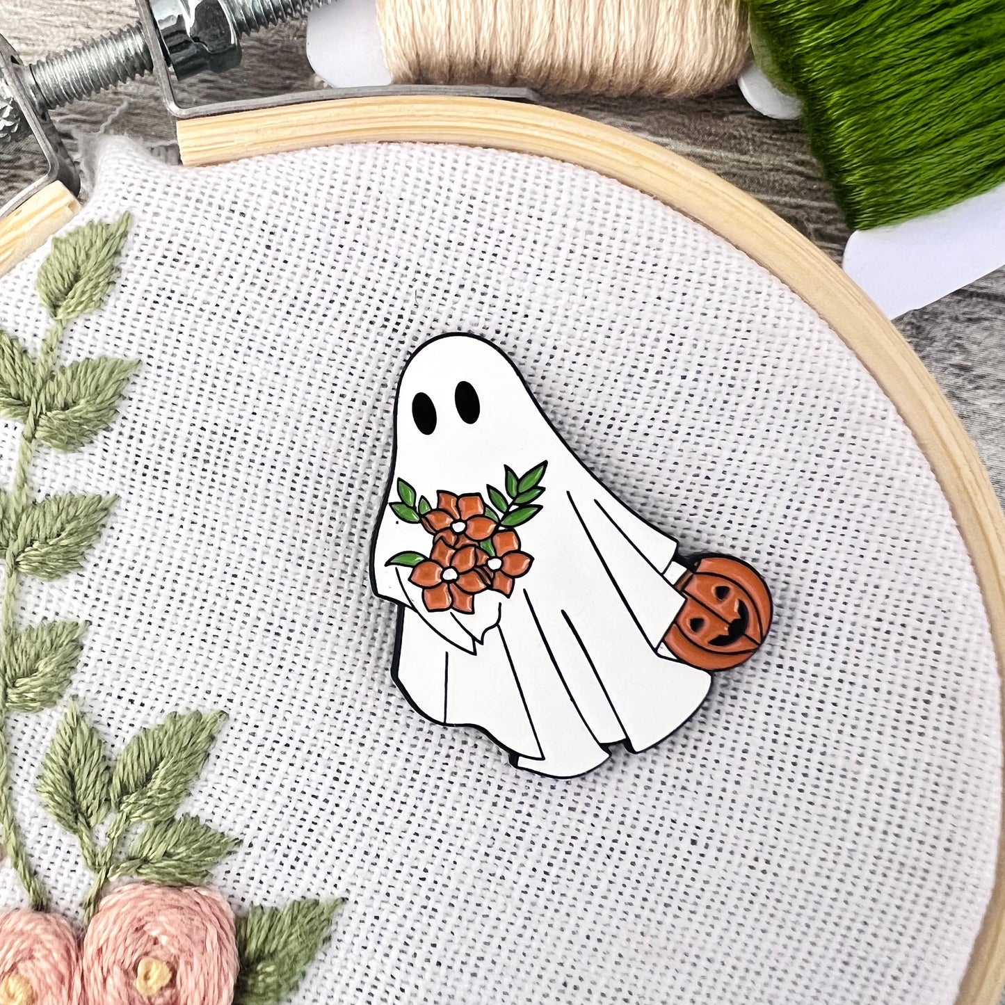 Autumn Ghost Needle Minder Needle Threader Magnetic