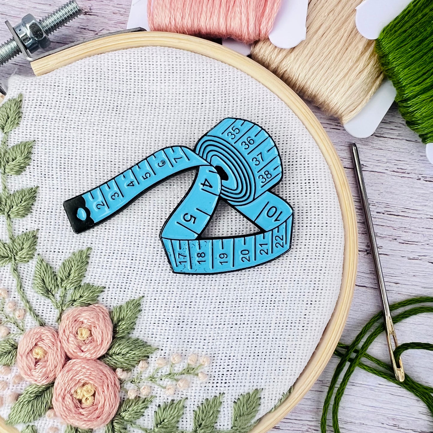 Tape Measure Needle Minder Magnetic