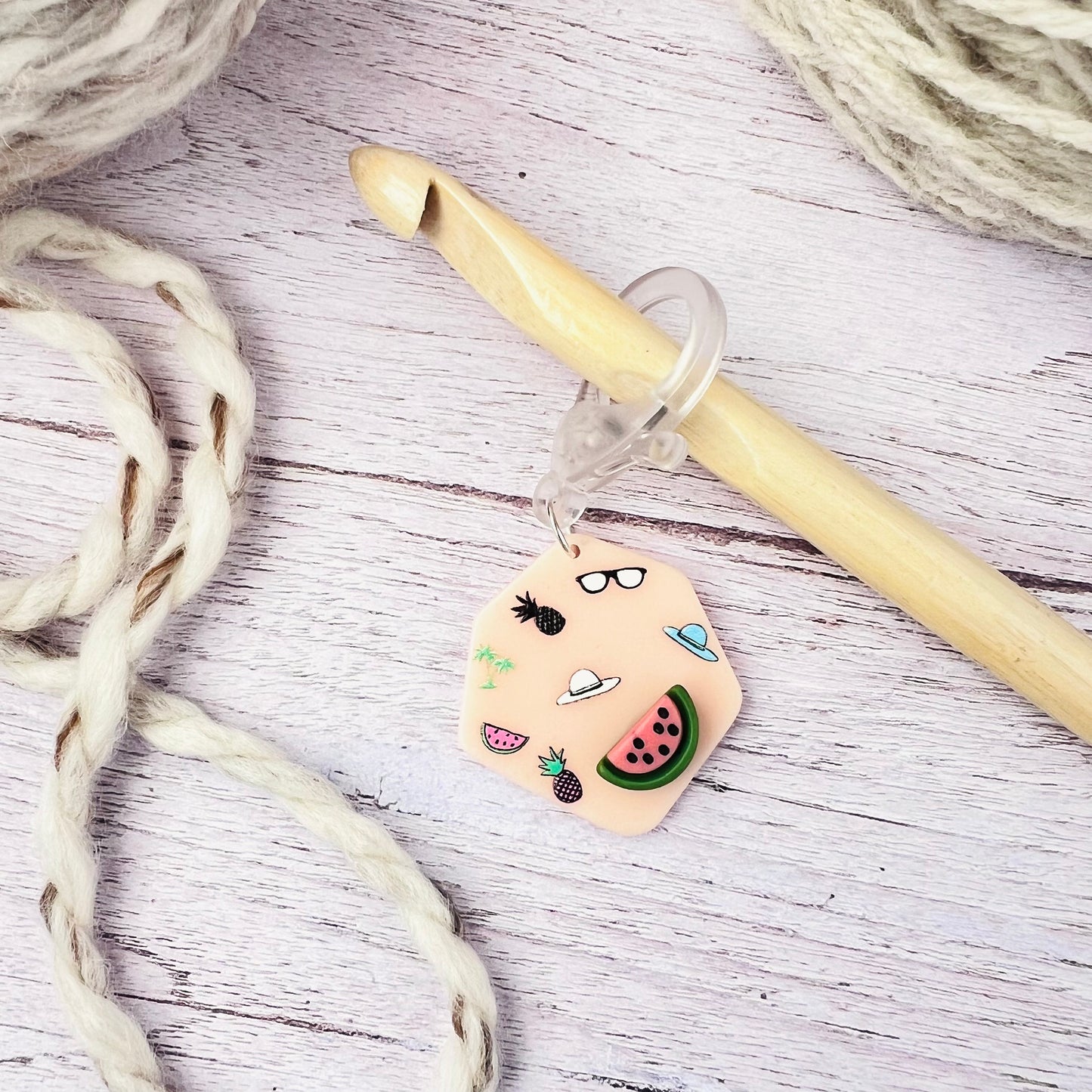 Summertime Jumbo Stitch Marker