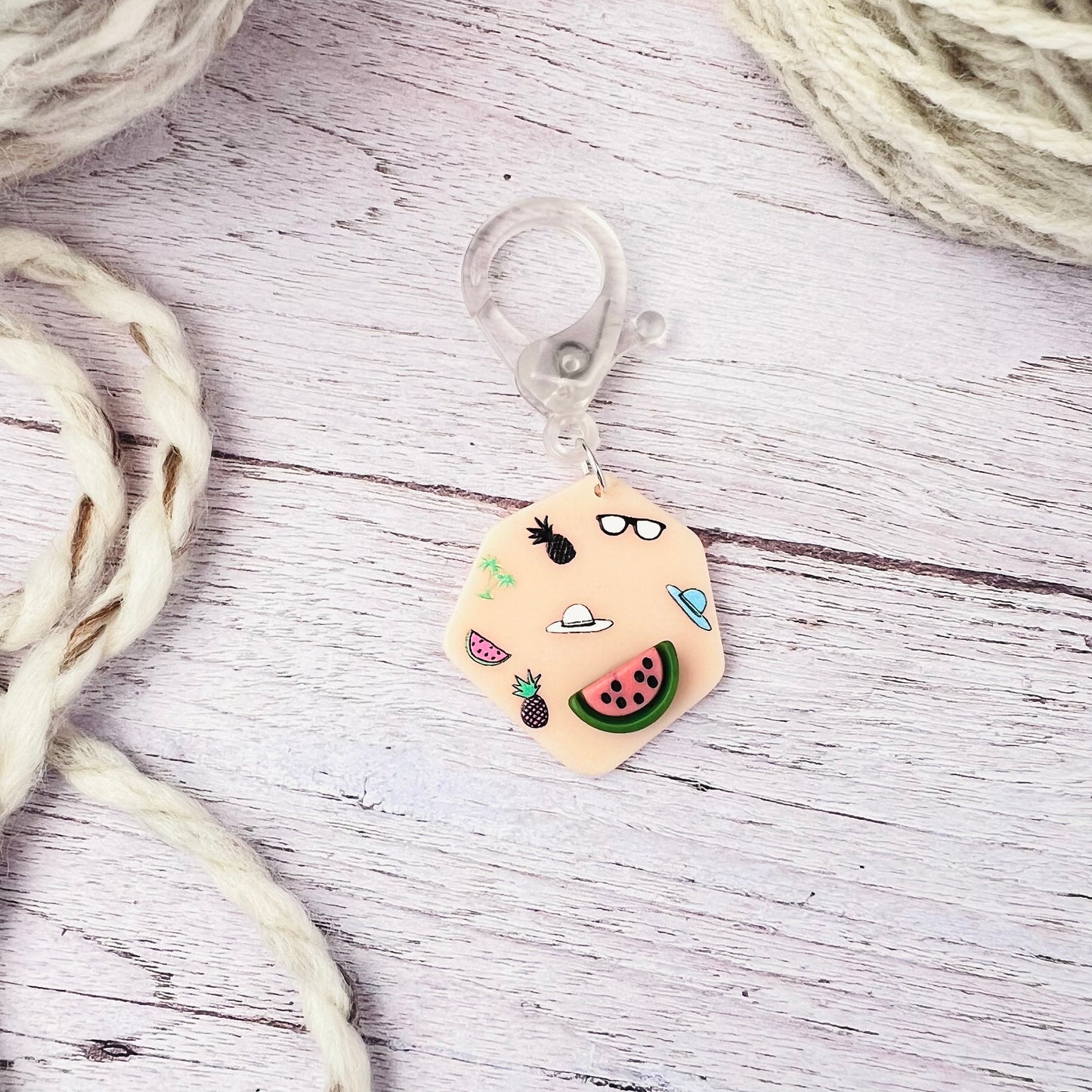 Summertime Jumbo Stitch Marker