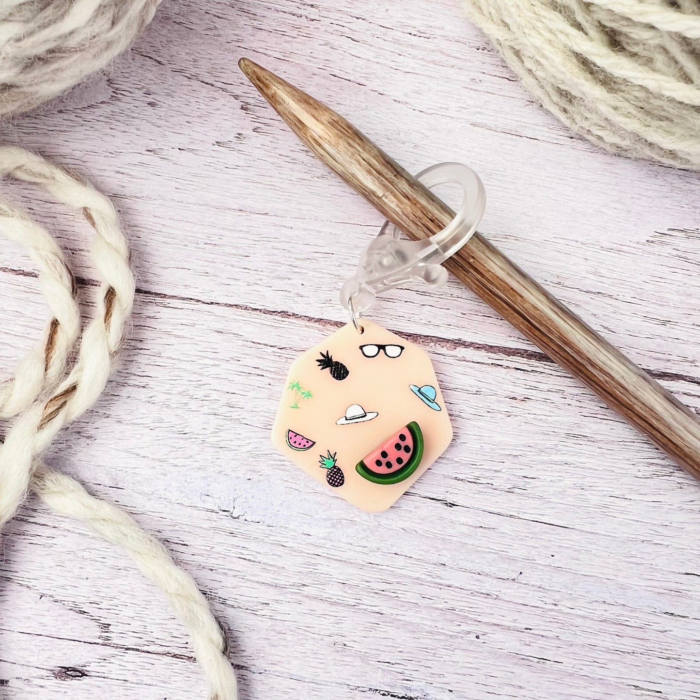 Summertime Jumbo Stitch Marker