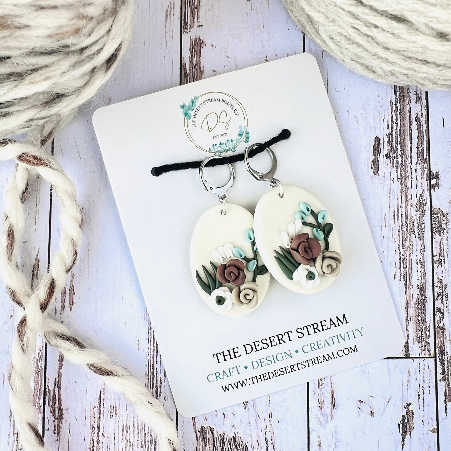 Flower Garden Stitch Markers Set