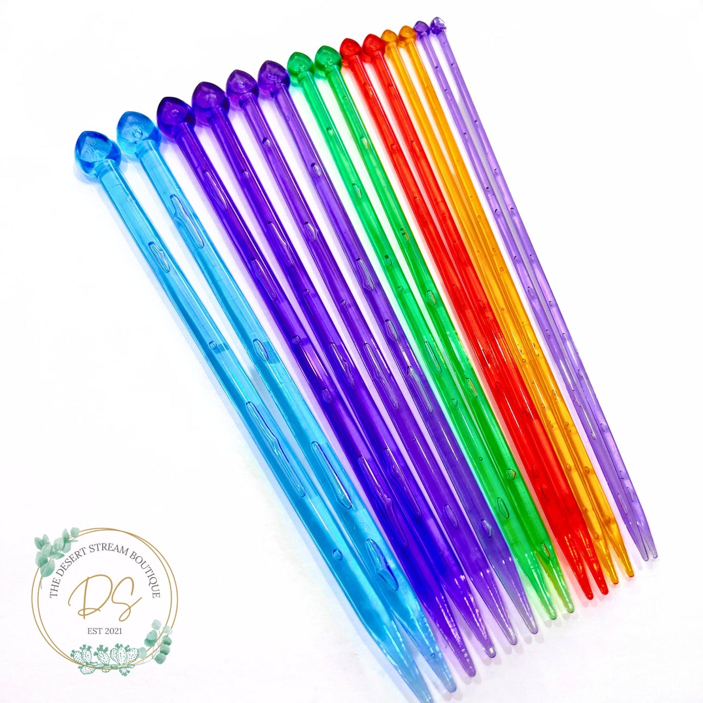 Acrylic Single Point Knitting Needles