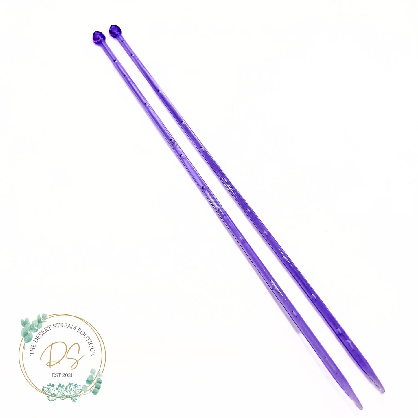 Acrylic Single Point Knitting Needles