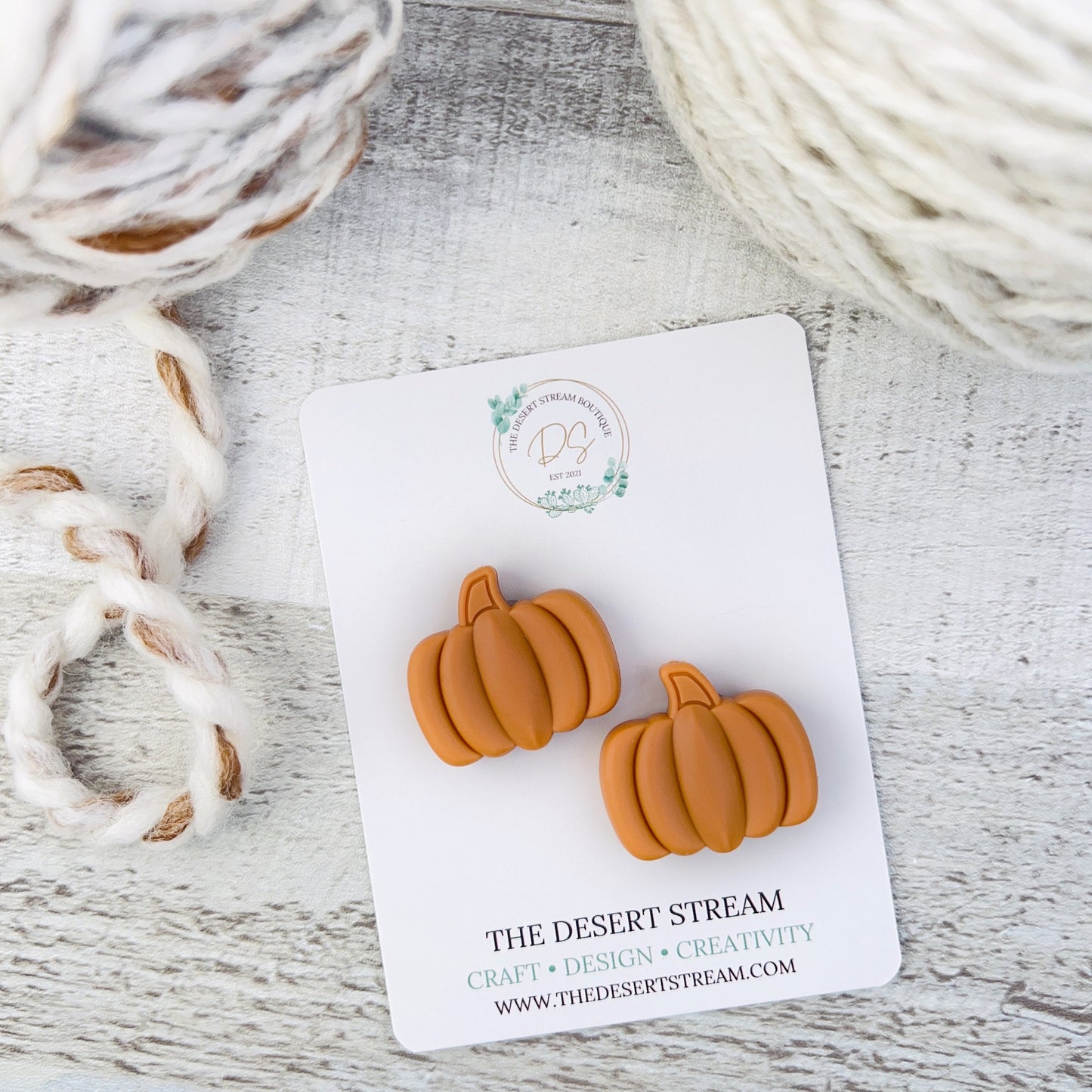 Pumpkin Stitch Stoppers Knitting Needle Point Protectors