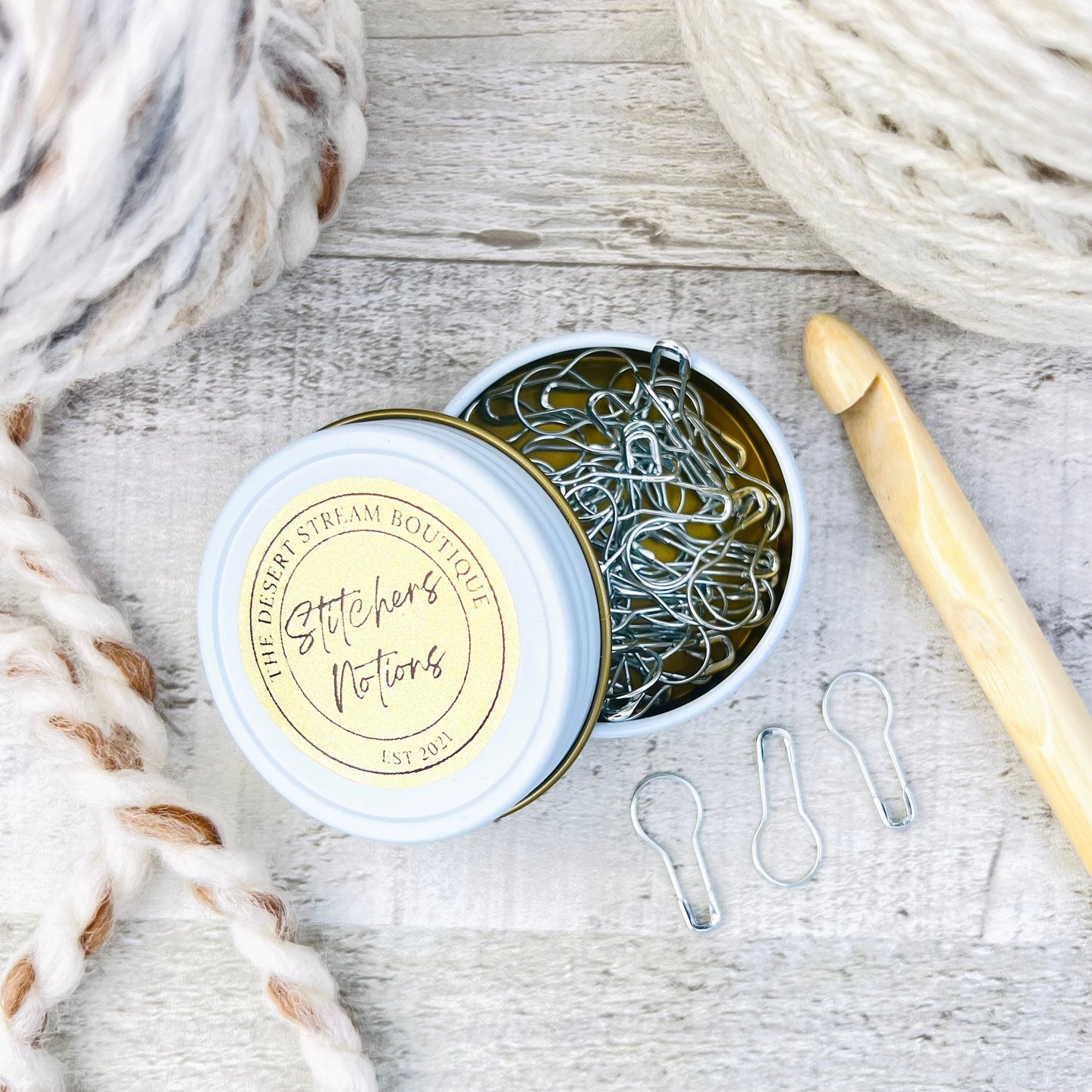 Bulb Stitch Markers Set - Knitting and Crochet