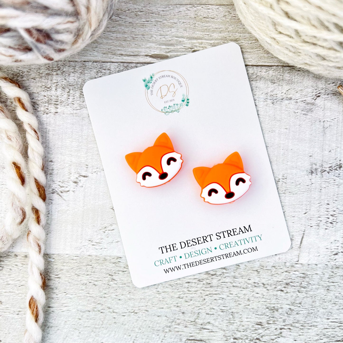 Fox Stitch Stoppers Knitting Needle Point Protectors