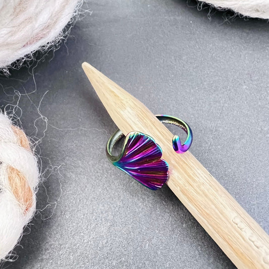 Mermaid Tail Adjustable Tension Ring