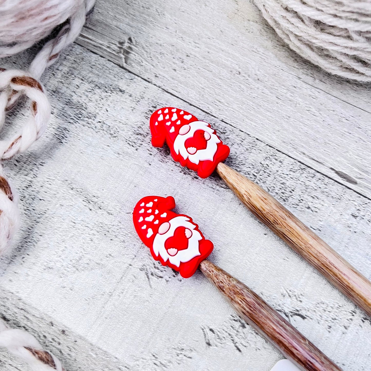 Heart Gnome Stitch Stoppers