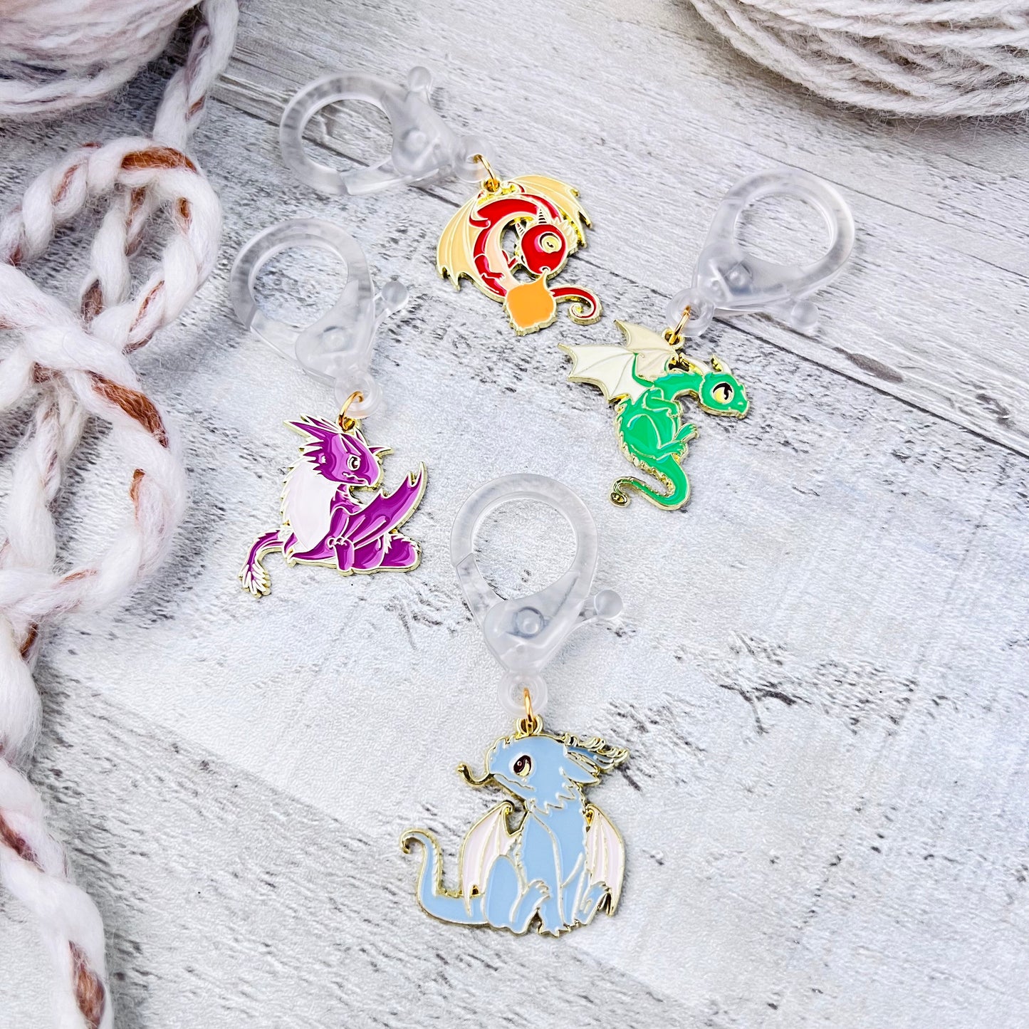 Dragon Jumbo Stitch Markers