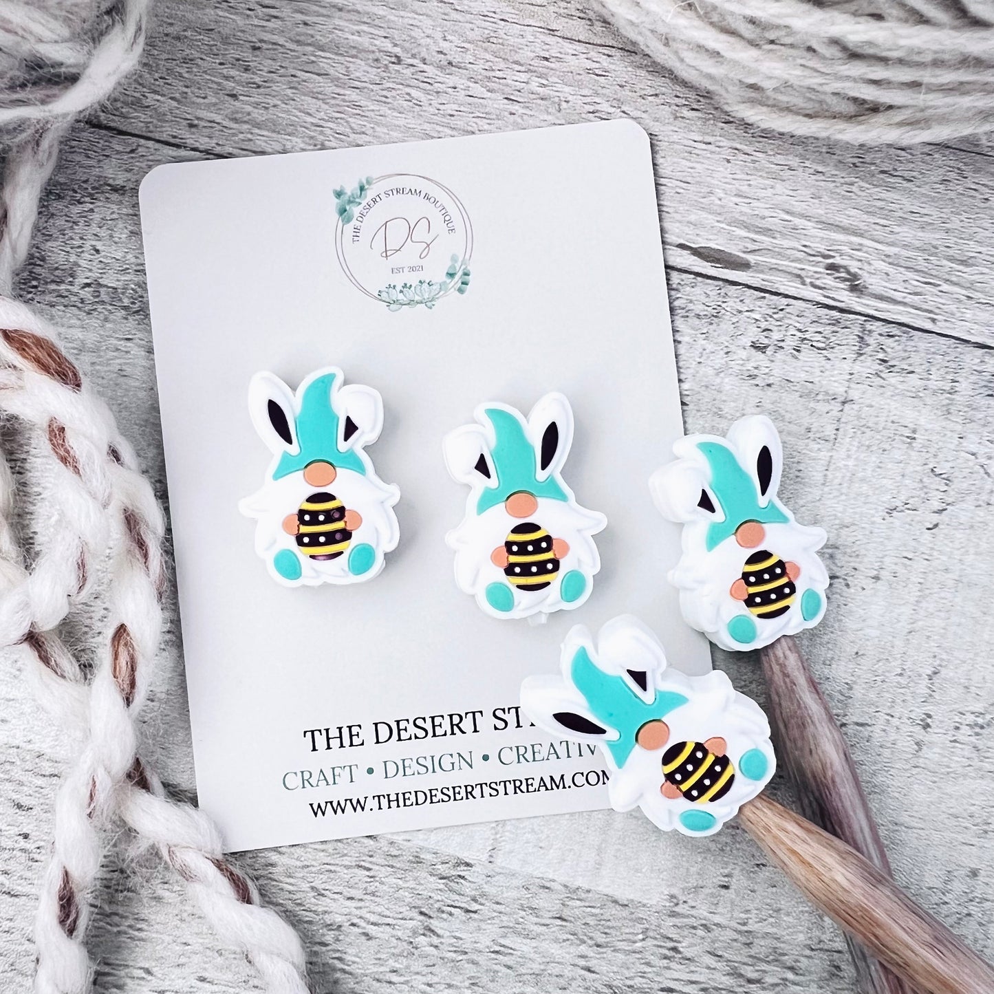 Easter Egg Gnome Stitch Stoppers