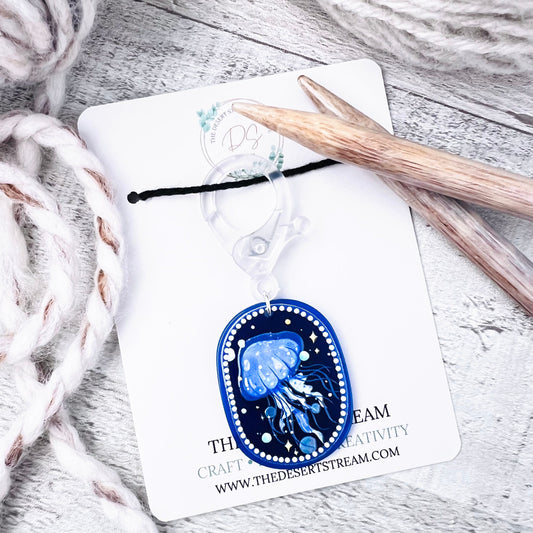 Jellyfish Jumbo Stitch Marker