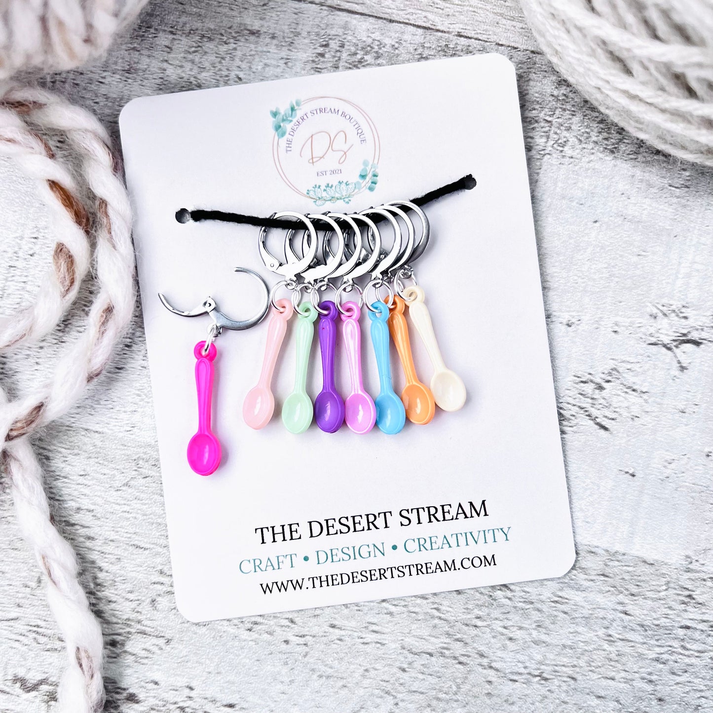 Spoon Stitch Markers