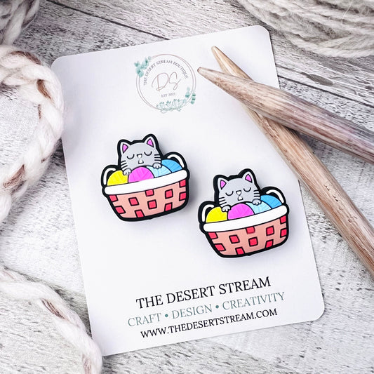 Cat Basket Stitch Stoppers